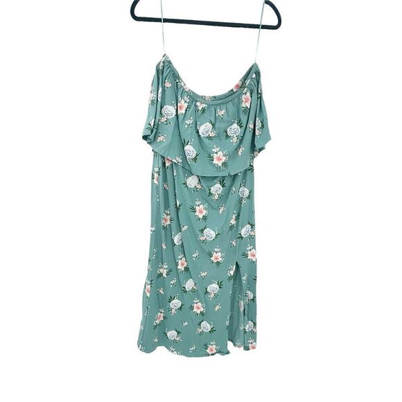 O’Neill Women's Teal Kole Midi Dress Size L NWT - Picture 8 of 12